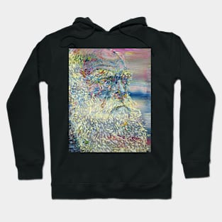 CHARLES DARWIN oil portrait .1 Hoodie